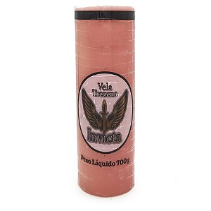 Vela Trezena 13 Dias Parafina Rosa Unidade Invicta