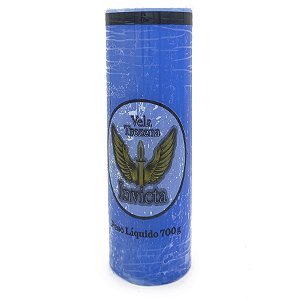 Vela Trezena 13 Dias Parafina Azul Unidade Invicta