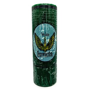 Vela Devocional 21 Dias Parafina Verde Unidade Invicta