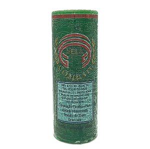 Vela De 7 Dias 50Mm Parafina Verde Unidade Combate