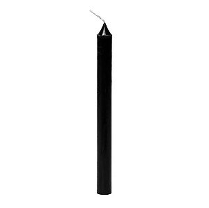 Vela Grande 12H De Parafina Unidade Preto