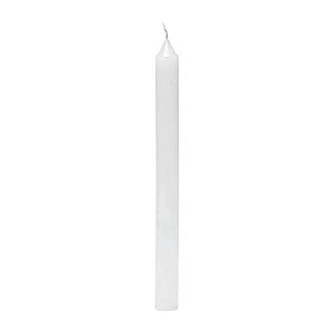 Vela Grande 12H De Parafina Unidade Branco