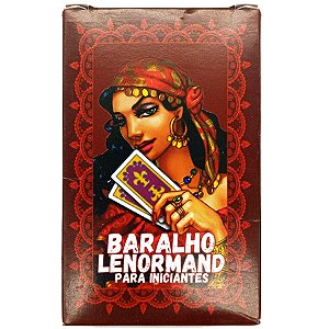 Tarot Baralho Lenormand P/ Iniciantes 36 Cartas Explicativas