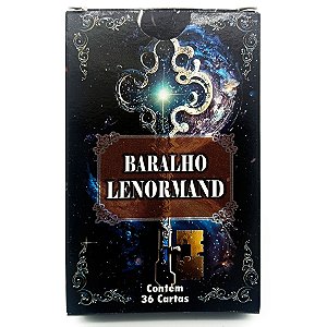 Tarot Baralho Lenormand Com 36 Cartas + Manual