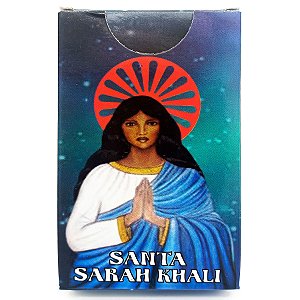 Baralho Tarot Santa Sarah Khali Com 36 Cartas + Manual