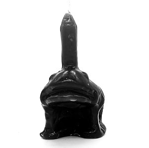 Vela De Magia Sapo Preto