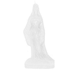Vela De Magia Iemanjá Rainha Do Mar Branco