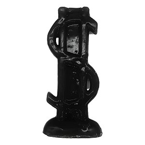 Vela De Magia Cifrão $ Dinheiro Preto