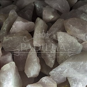 Pedra Quartzo Rosa Bruto Pequena Unidade
