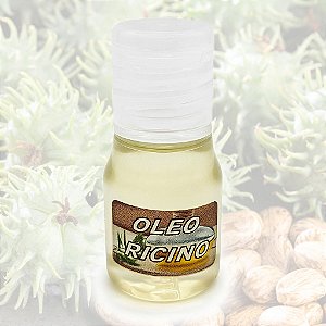Óleo De Rícino Vegetal Extraído Das Sementes Da Mamona 10Ml