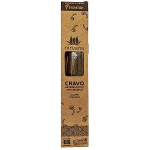 Incenso Natural Nirvana Premium Cravo Estimula E Afrodisíaco