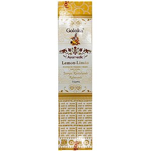 Incenso Goloka Massala Indiano Limão Energia Revitalizante