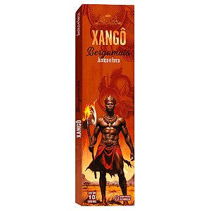 Incenso Premium 10 Varetas Xangô Bergamota Mexerica