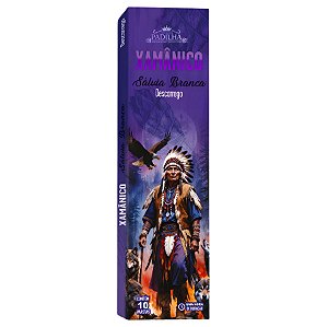Incenso Premium 10 Varetas Xamânico Sálvia Branca