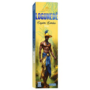 Incenso Premium 10 Varetas Logunedé Capim Limão