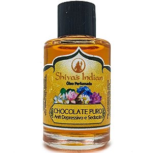 Essencia Premium Shiva'S Indian Óleo Perfumado 9Ml Chocolate Puro