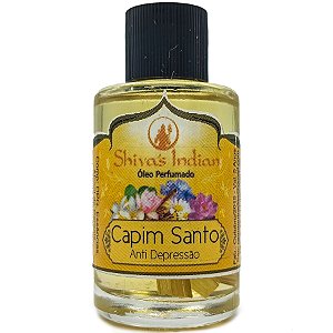 Essencia Premium Shiva'S Indian Óleo Perfumado 9Ml Capim Santo