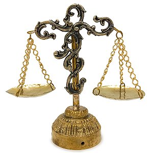Mini Balança Ornamental P/ Assentamento De Xangô