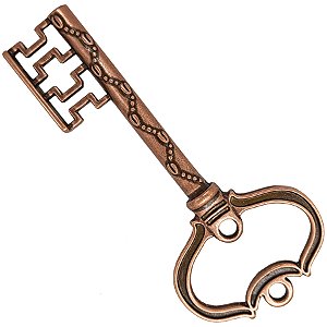 Chave Bronze Grande da Sorte P/ Assentamento Igba Salomão