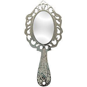 Espelho Pequeno Abebe Iemanjá Ferramenta Orixá Assentar Igbá