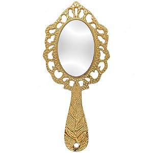 Espelho Pequeno Abebe Oxum Ferramenta Orixá Assentamento Ibá