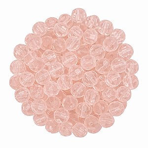 Pacote 160un Cristal 6mm Rosa Conta Para Guia
