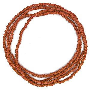 Guia Missanga Terracota Miçanga Leitosa (45CM)