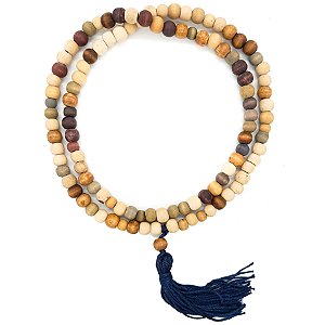 Guia Japamala Marinho Simples Artesanal Meditação Proteção Espiritual