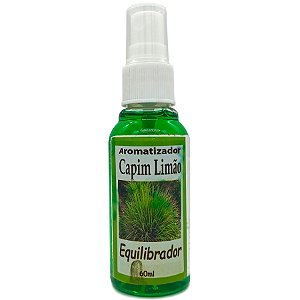 Aromatizador Spray Aromático De Ambiente 60Ml Capim Limão