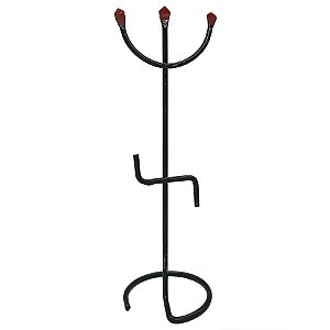 Tridente Garfo 20cm C/ Pé P/ Assentamento Pombogira Receptivo