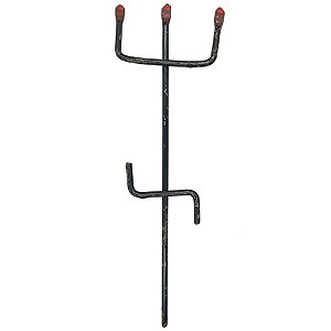 Tridente Garfo 20cm S/ Pé P/ Assentamento Exú Ativo