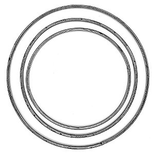 Conjunto Jogo De Ibo Ferro Kit 3 Idé Para Pescoço