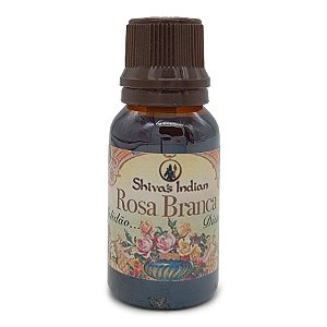 Essencia Premium Shiva'S Indian Óleo Perfumado 15ml Rosa Branca