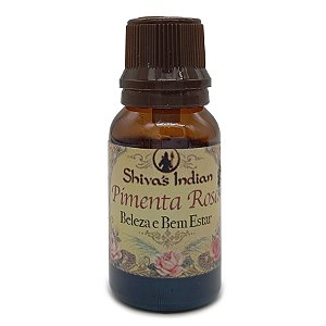 Essencia Premium Shiva'S Indian Óleo Perfumado 15ml Pimenta Rosas