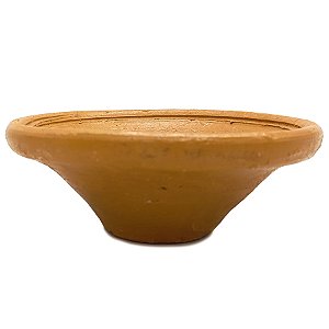 Oberó C/ Verniz Mini Alguidar N0000 Barro Envernizado 12cm