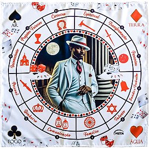 Toalha P/ Leitura de Tarot Zé Pelintra Umbanda