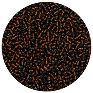 Miçanga Pacote 100g Conta de Missanga Cristalizada Marrom