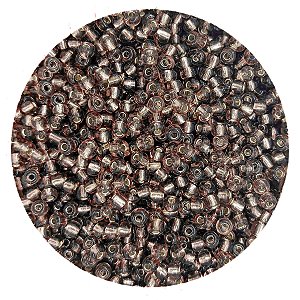 Pacote 100G Conta De Missanga Transparente Marrom