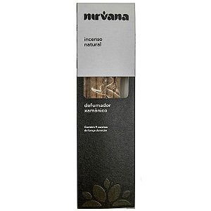 Incenso Natural Nirvana Inspira 9 Varetas Defumador Xamânico