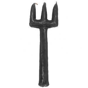 Vela de Magia Tridente Ativo Exú Preto
