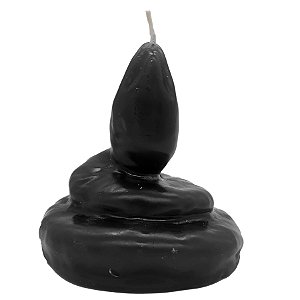 Vela de Magia Cobra Enrolada Serpente Preta