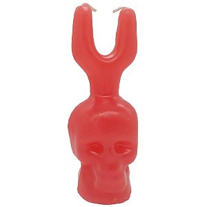 Vela de Magia Destranca Tudo Abre Tudo Vermelho