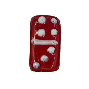 Firma de Vidro P/ Guia Vermelho/Branco (Dominó)