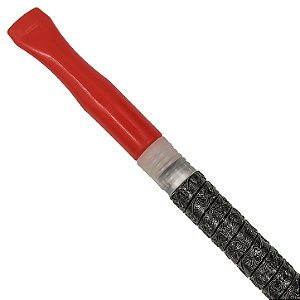 Suporte Piteira Cigarrilha Brilhante P/ Pombagira Preto/Vermelho