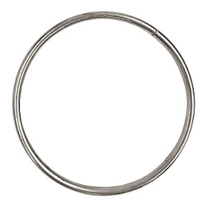 Idé Grande de Ferro Aço P/ Assentamento 1un Prata