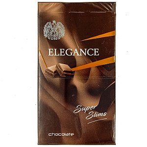 Cigarro Extra Fino Elegance Cigarettes Slim 20Un Chocolate