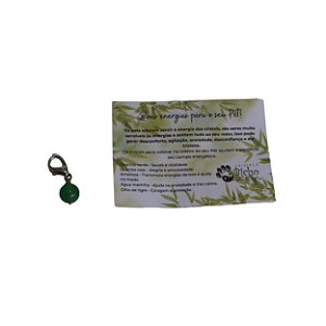 Pingente de Cristal para Bem-estar Pets | Universo Bicho Zen