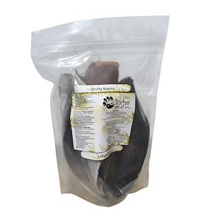 Petisco Mastigável para Cães Orelha Bovina Desidratada | Universo Bicho Zen