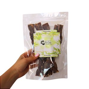 Petisco Mastigável para Cachorro Natural Esôfago Suíno Desidratado | Universo Bicho Zen