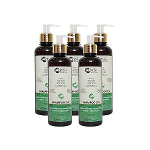 Kit 5 Shampoo para Cães e Gatos com Pele Sensível | Limpeza Suave | Universo Bicho Zen